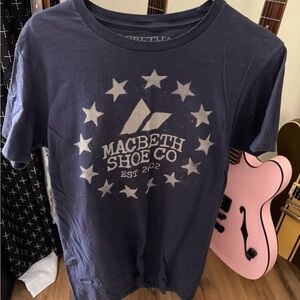 Macbeth Footwear Shirt Vintage Rare Tom Delonge Blink 182 AVA Boxcar Punk